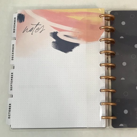 Happy Planner Classic Always Wonder 18 Month Colorblock Layout - Picture 7 of 11